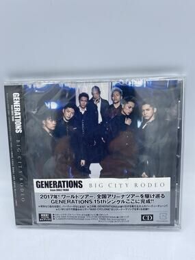 Big City Rodeo Generations From Exile Tribe C13829 Cds NEW SEALED